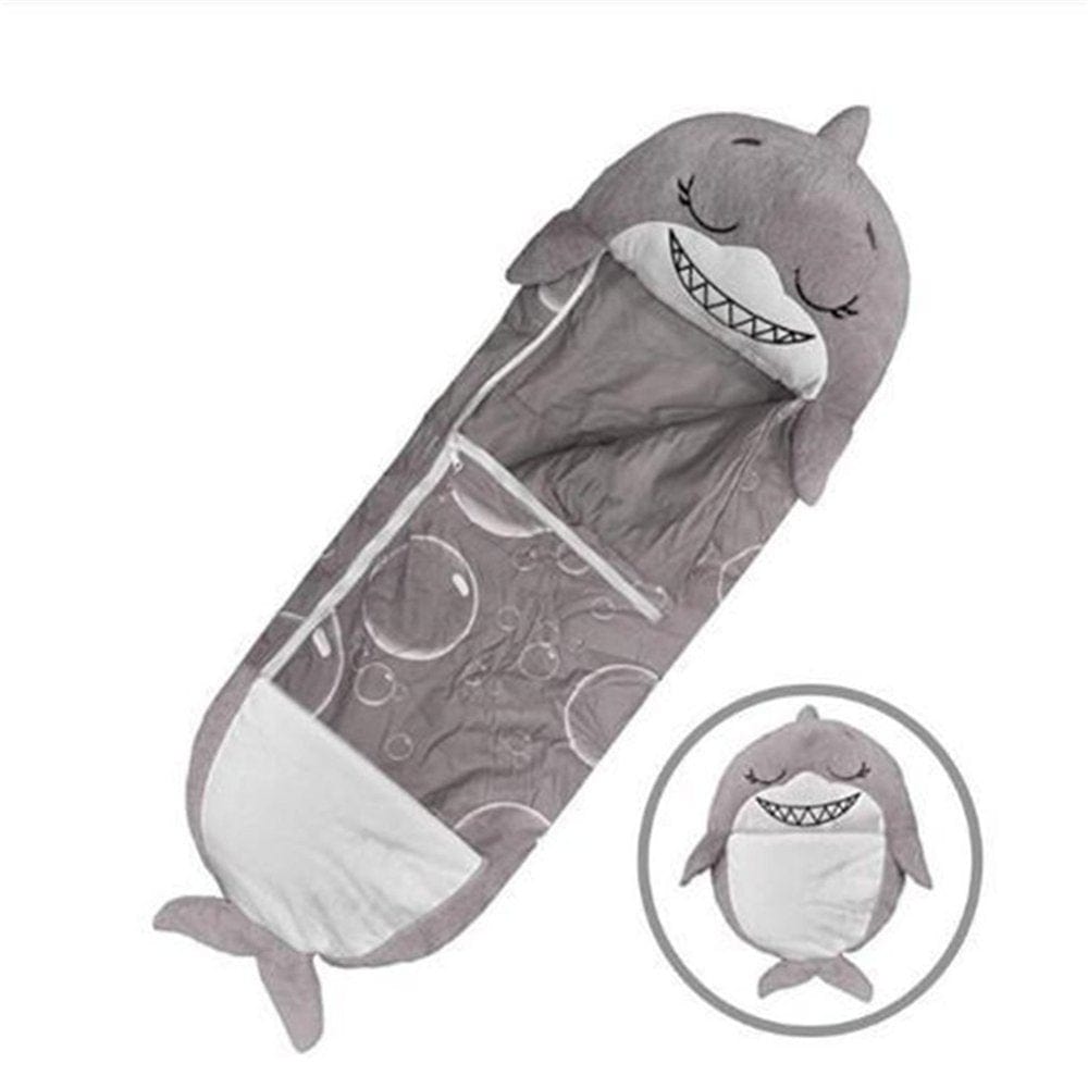 150*50Cm Sleeping Bag Happy Nappers Children'S Cartoon Plush Pillow Convertible Children'S Sleeping Bag