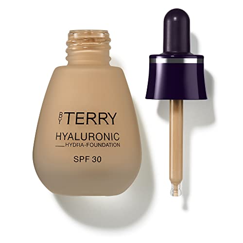 By Terry Hyaluronic Hydra-Foundation Hydrating Liquid Foundation, Buildable Coverage, Long Lasting Formula With SPF 30, 500N Medium Dark