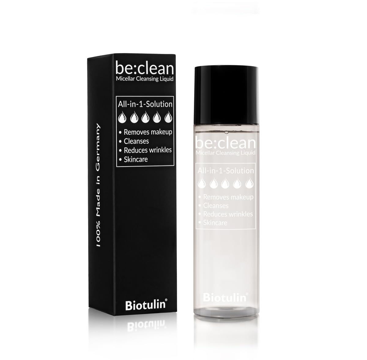 be:clean 4 in 1 Micellar Cleansing Liquid, Compatible with Biotulin