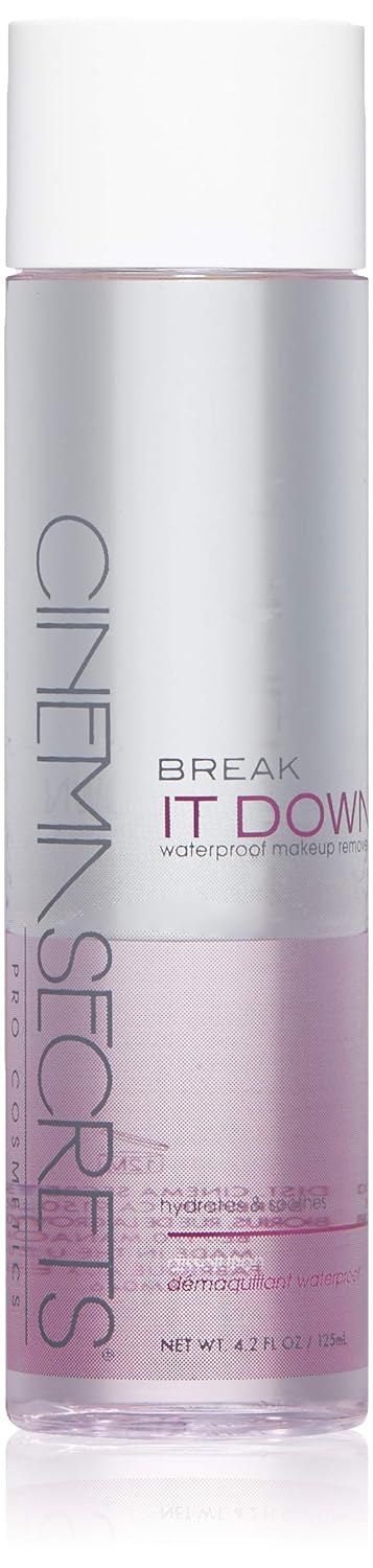 CINEMA SECRETS Break It Down Waterproof Makeup Remover, 4.2 Fl Oz