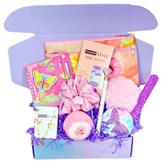 Teen Girl Easter Gift Box, Teen Girl Birthday, Teen Girl Graduation Gift, Quinceanera Birthday, Tween Granddaughter Care Package, Teen Daughter Get Well Basket, Sweet 16 Present, 15th Birthday Kit