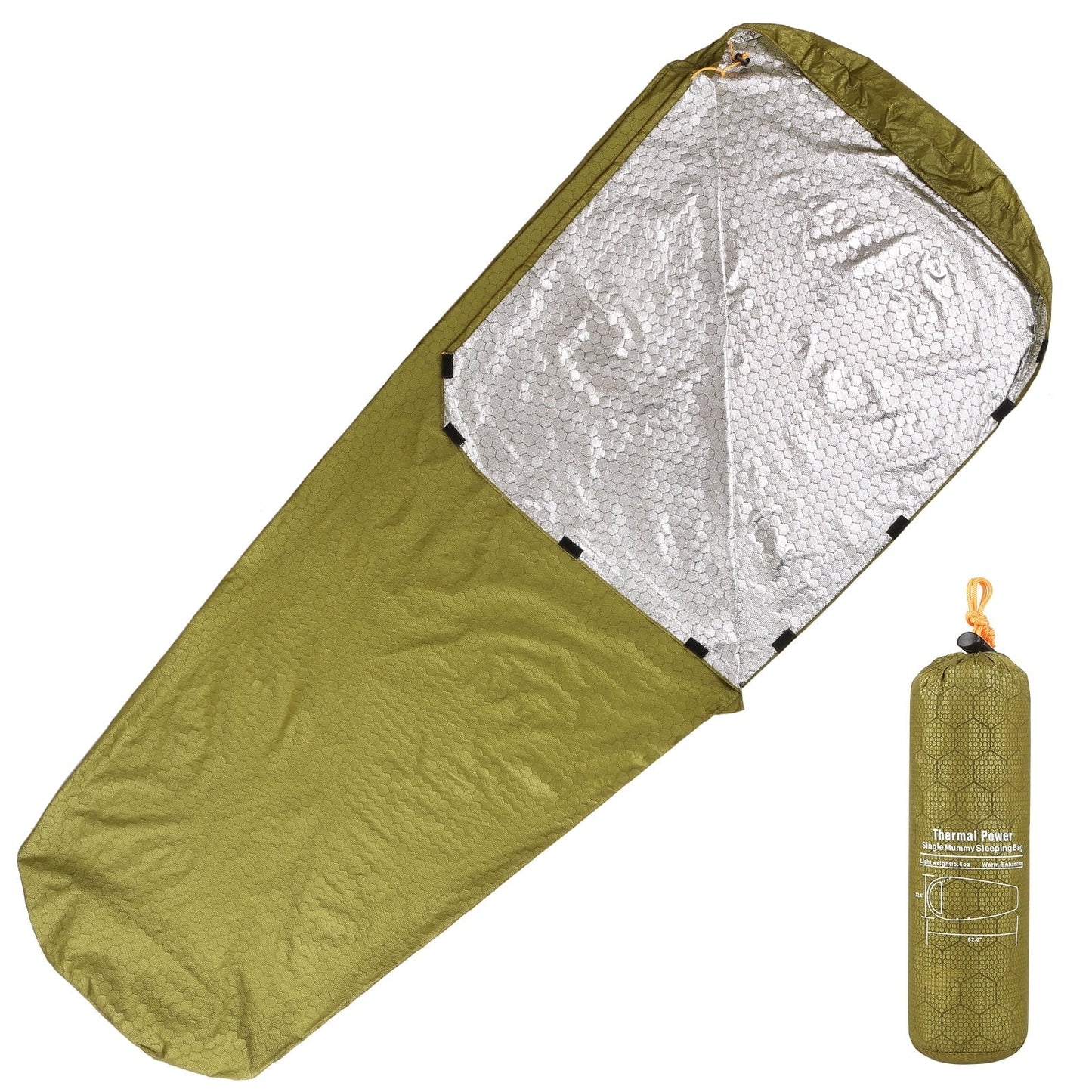 Sleeping Bag Lightweight Waterproof Thermal Blanket Survival Gear for Outdoor Adventure Camping Hiking Backpacking
