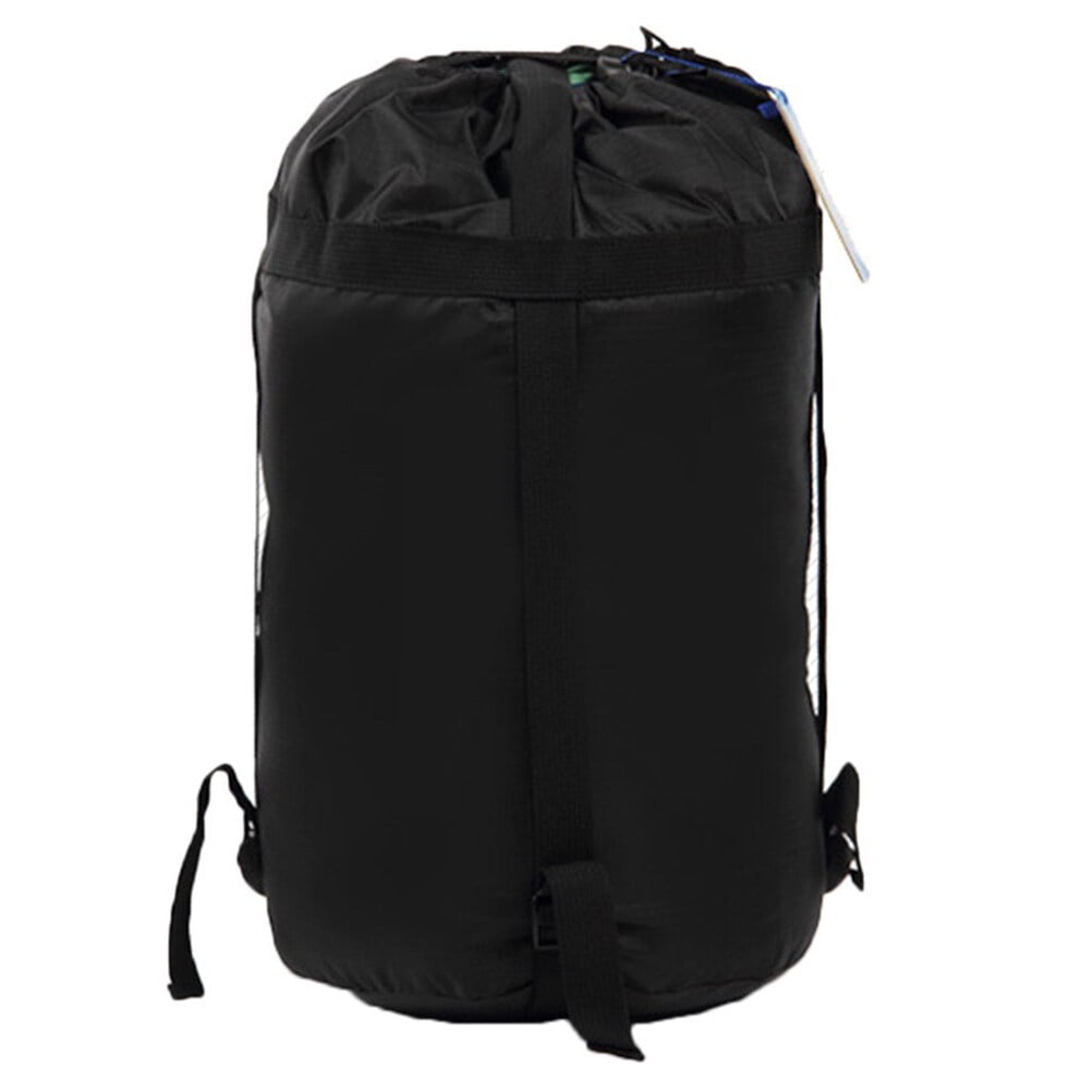 WhiteBeach Waterproof Space Saver Compression Stuff Sack Sleeping Bag Stuff Sack Compression Bag Sacks Camping Hiking Backpacking Hunting Travel Size L(Black)
