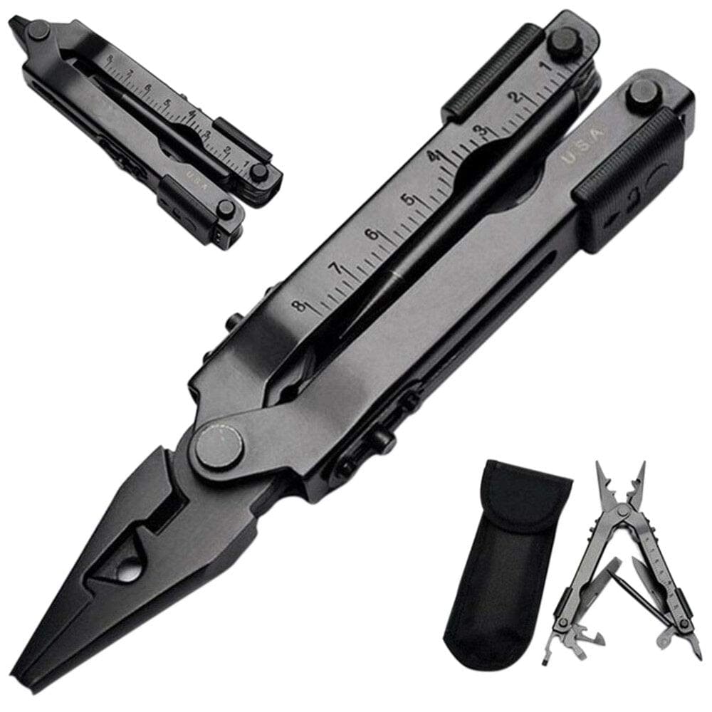 Alextreme 13 In1 Portable Outdoor Survival Stainless Steel Multifunctional Tool Folding Knives Plier Home Improvement Hardware Tools