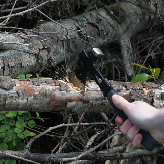 ASR Outdoor Universal Multitool Emergency Survival Hatchet Hammer Pry Bar Utility Tool