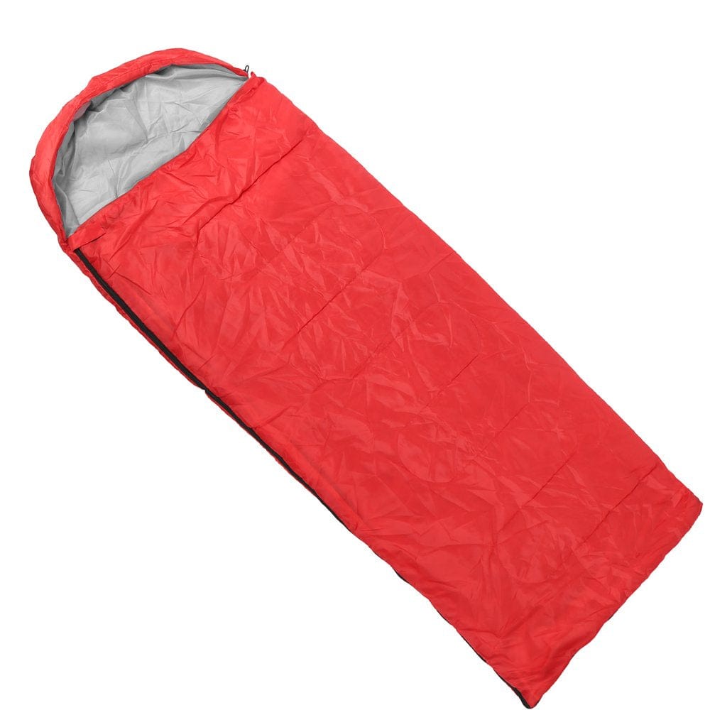 Camping Sleeping Bag, Double End Zipper Envelope Design Waterproof Sleeping Bag, Adult for Kids Military Green