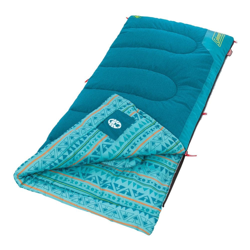 Coleman Glow in the Dark 50 F Rectangular Sleeping Bag