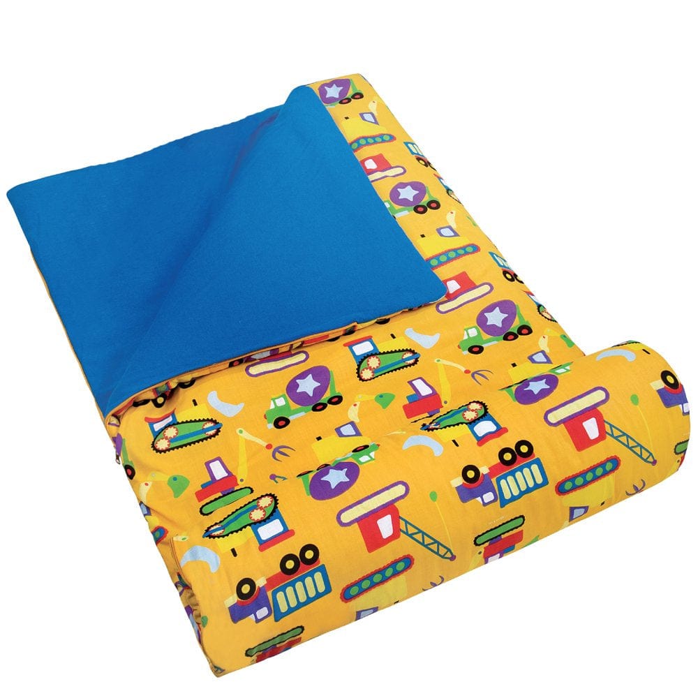 Wildkin Kids Original Sleeping Bag for Boys and Girls, Measures 57 X 30 Inches (Jurassic Dinosaurs Blue)