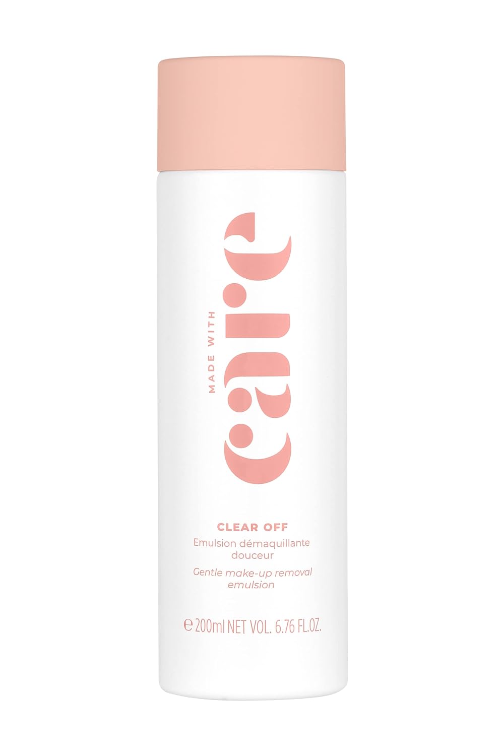 CLEAR OFF, Gentle Make-Up Facial Cleansing Emulsion for All Skin Types, (200ml)