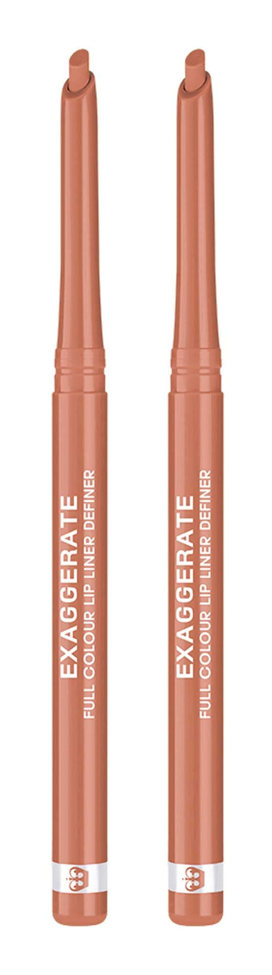 Rimmel Exaggerate lip liner, 2 Count, Innocent