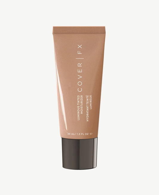 Cover FX Luminous Tinted Moisturizer - Medium - Hydrating Lightweight Glow - Light Coverage - Prebiotic and Probiotic Enriched Formula - All Skin Types - 1 Fl Oz