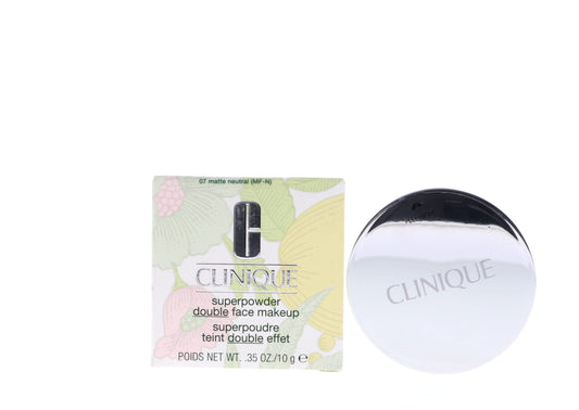 Clinique SuperPowder Double Face Makeup Powder Compact .35 oz , Matte Neutral