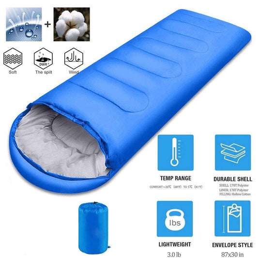 Sleeping Bags,Portable CompressionLightweight Waterproof for Indoor & Outdoor,Backpacking and Outdoors