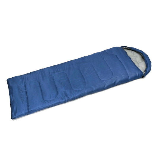 Sleeping Bag, Lightweight Sleeping Bag for Backpacking, Camping, and Hiking, Cold Weather Sleeping Bag , Dark Blue