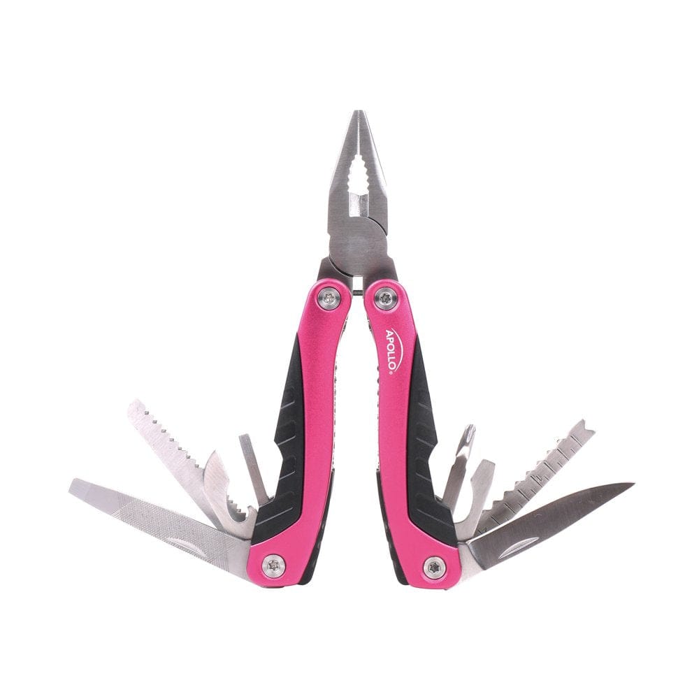 Apollo Tools DT5015P 14-In-1 Multi Pliers - Pink