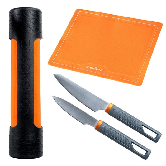 Blackstone Adventure Ready Stow and Go Silicone Knife Set Roll