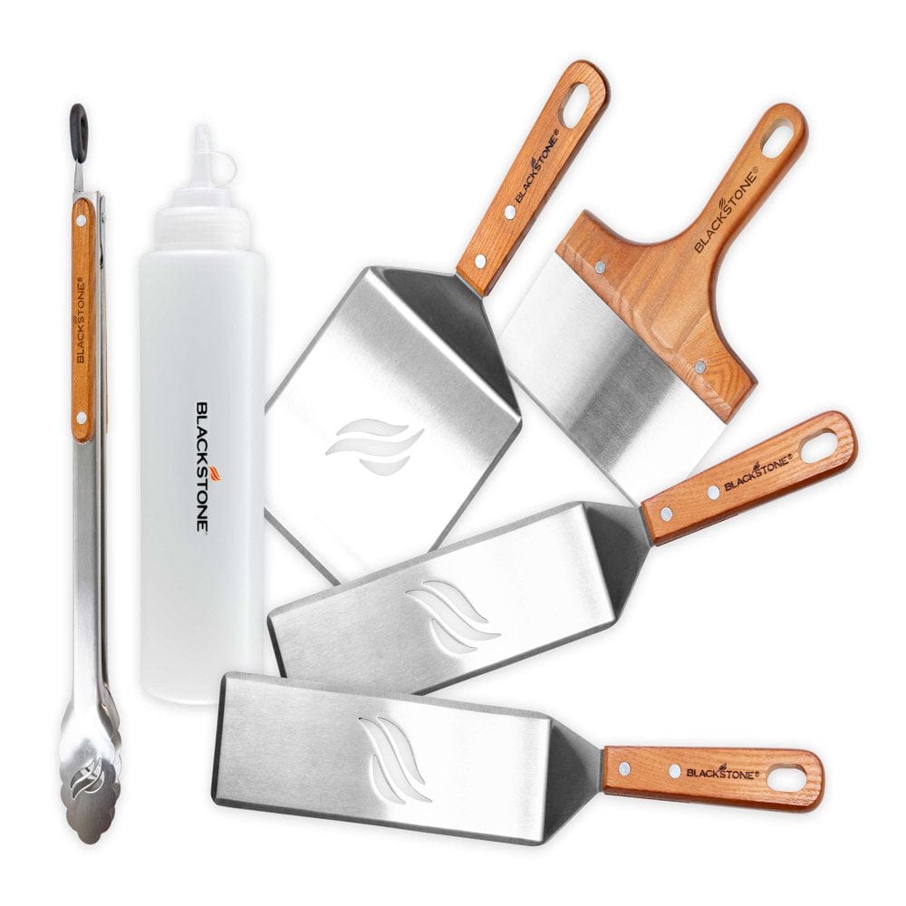 Blackstone Deluxe Stainless Steel 6-Piece Spatula Griddle Set