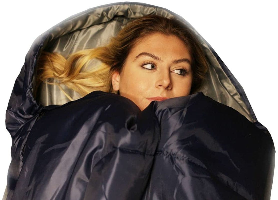 Camping Lightweight Sleeping Bag – 3 Season Warm & Cool Weather – Outdoor Gear, Adults and Kids, Hiking, Waterproof, Compact, Sleeping Bags Bulk Wholesale (1 Pack Red)