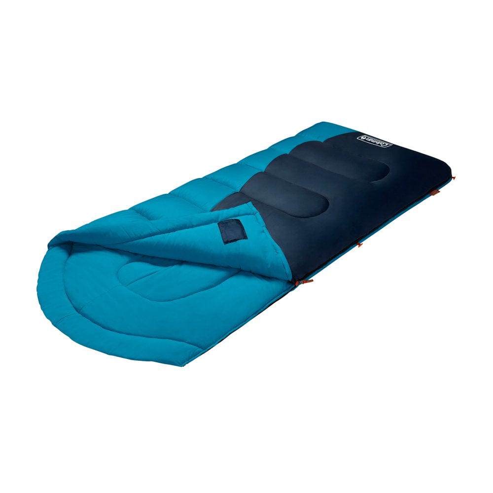 Coleman Montauk 40°F Big and Tall Sleeping Bag, Deep Ocean