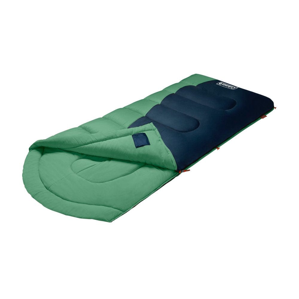 Coleman Montauk 40°F Big and Tall Sleeping Bag, Deep Ocean