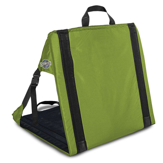 Crazy Creek the Chair Leaf Green Value Priced Seat, Portable, Handles, Lightweight, Back Support
