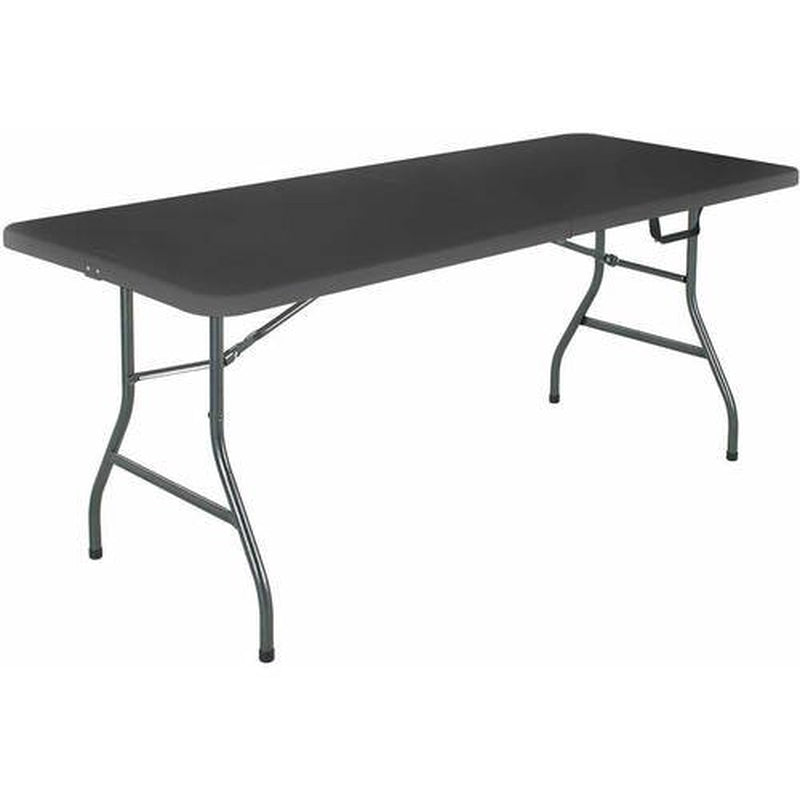 Cosco 6 Foot Folding Table in White Speckle