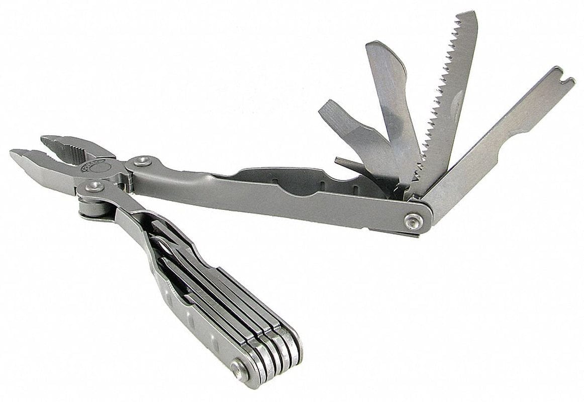 Schrade Tough Tool,Silver,21 Tools ST1N