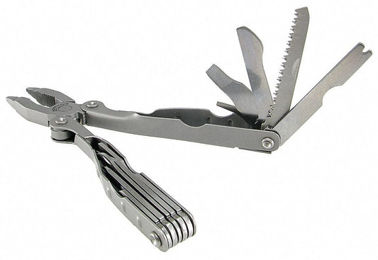 Schrade Tough Tool,Silver,21 Tools ST1N