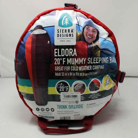 Sierra Designs Eldora 20 Degree Fahrenheit Mummy Sleeping Bag