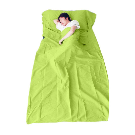 Single Hotel Sleeping Bag Travel Foldable Hiking Light Weight Camping Double Sleeping Bag