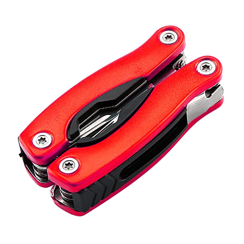 Southele 10 in 1 Outdoor Multifunctional Foldable Plier Screwdriver Knife Multi Tools Kit