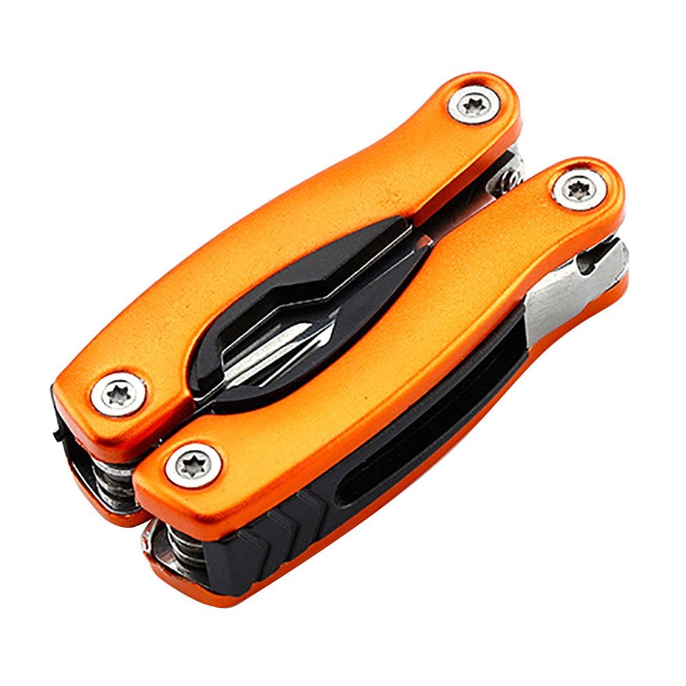 Southele 10 in 1 Outdoor Multifunctional Foldable Plier Screwdriver Knife Multi Tools Kit