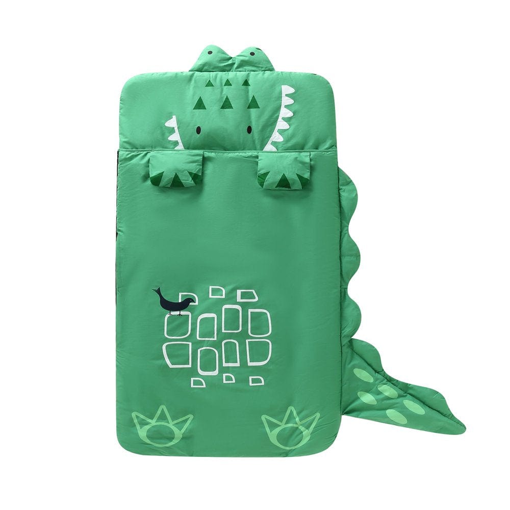 Sunisery Kids Sleeping Bag, Cartoon Animal Zipper Closure Folding Sleep Sack for Girls Boys, 55.2X23.6Inch