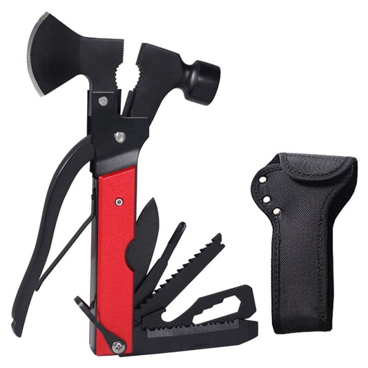 Toorise Multifunctional Hammer 16 in 1 Multitool Portable Multitool Hammer Survival Life-Saving Escape Tool with Screwdriver Hammer Pliers Blade Bottle Opener for Camping Hunting Hiking
