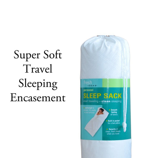 Travel Sleep Sack: Single Size, Lightweight, Soft, 42In X 93In