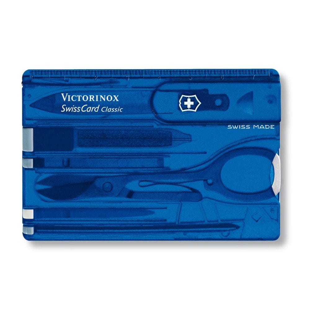 Victorinox Swisscard Classic 10 Function Translucent Pink Pocket Tool